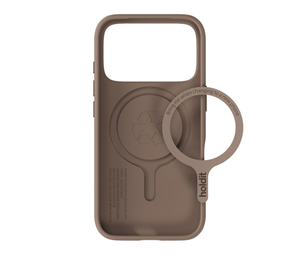 Holdit Soft Magsafe Case iPhone 17 Pro Max Mocha Brown - 1361757 - zdjęcie 4